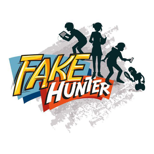 Logo Fakehunter mit Kindern