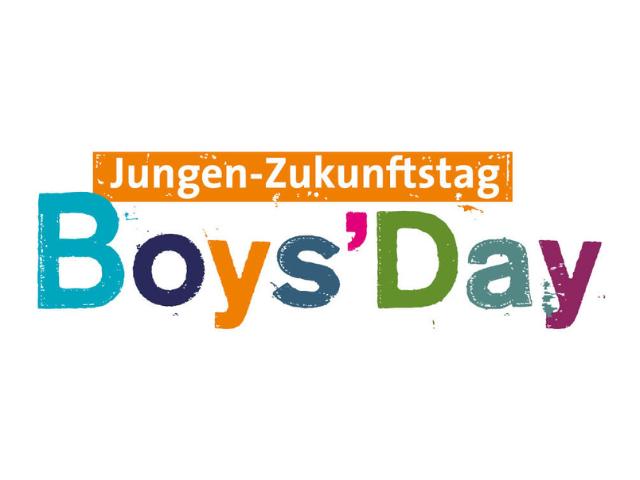 Boys' Day-Schriftzug