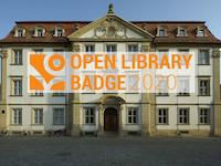 Auszeichnung Open Library Badge für die Stadtbibliothek Erlangen 
