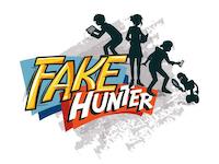 Logo FakeHunter mit Kindern